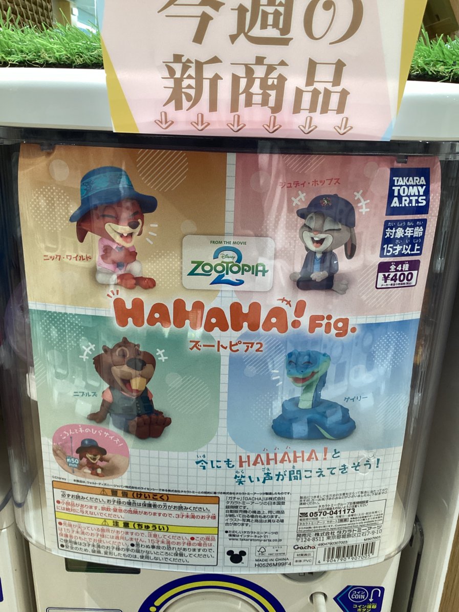 gashacoco 公式X（本部）の入荷情報の写真
