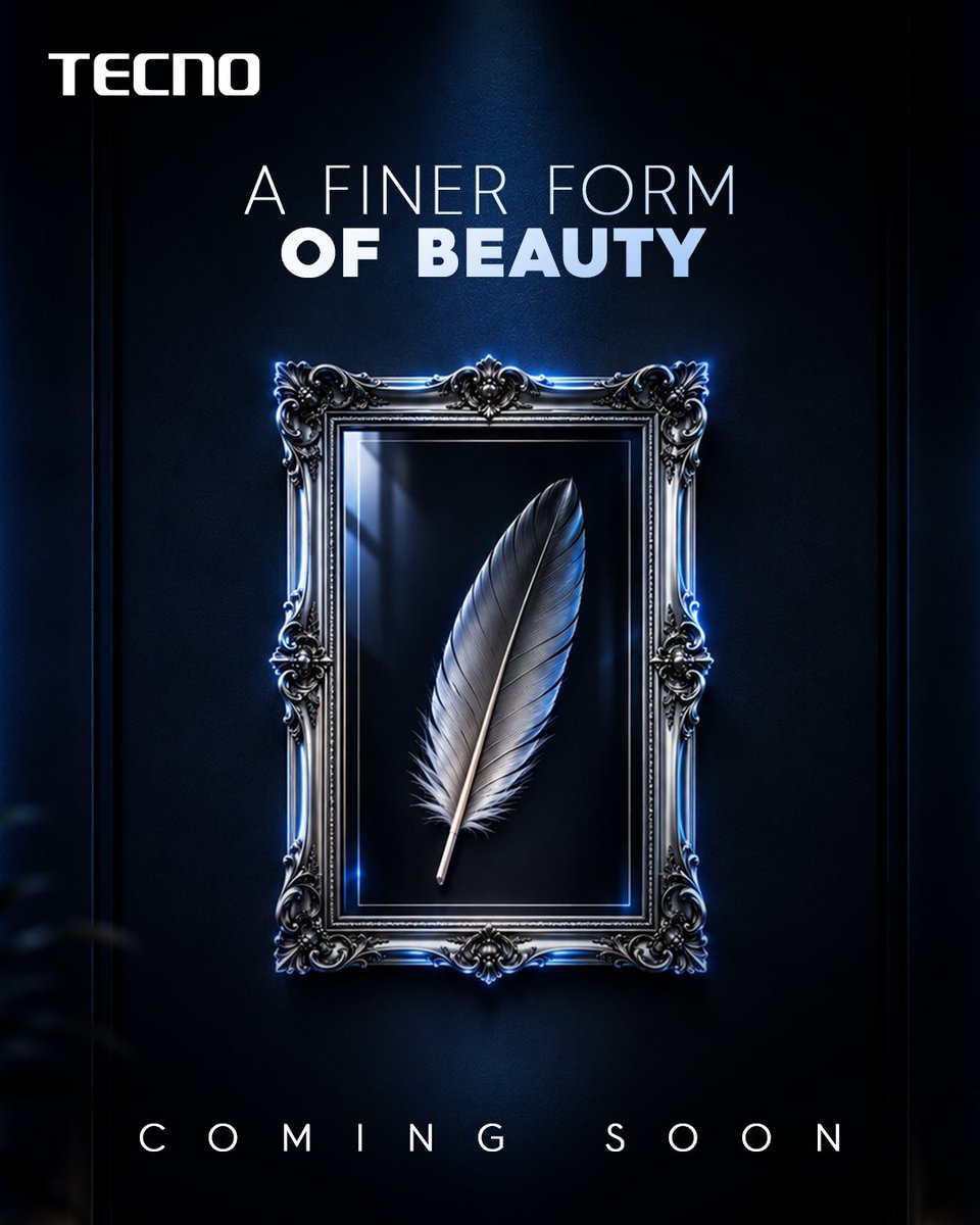TECNOMobileET's tweet photo. Beauty is about to take a finer form. Something remarkably sleek is coming. 

#ComingSoon #NextBigThing #StayTuned https://t.co/2POKrNEk9T