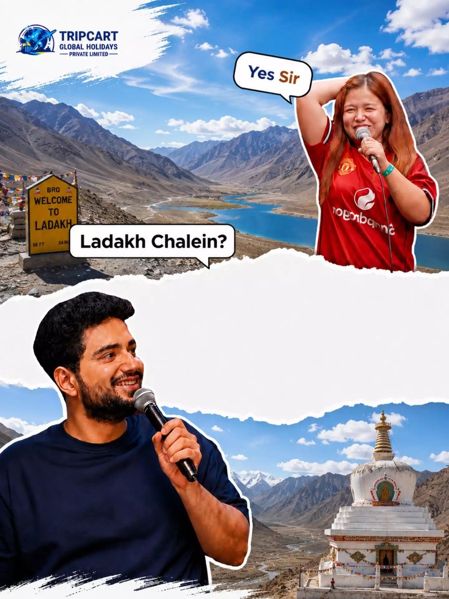 TAMIRISYasmin's tweet photo. Explore Spiti, Ladakh &amp; Udaipur on a budget with Tripcart. Pack your bags, make unforgettable memories, and let the adventure begin. DM us for dates and bookings. https://t.co/xPyFzlvBoH