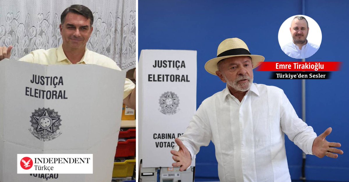 TurkishIndy's tweet photo. Emre Tirakioğlu yazdı: Brezilya'da değişim talebi, Lula'nın önündeki sınav

🇧🇷 Lula'nın kazanımları neden yetmedi?
🗳️ İkinci turda kim, kimi ikna edecek?
🏛️ Başkanlığı kazanmak yönetmeye yetecek mi?

https://t.co/H9IIAM3xvP https://t.co/0DLl3h2dbQ