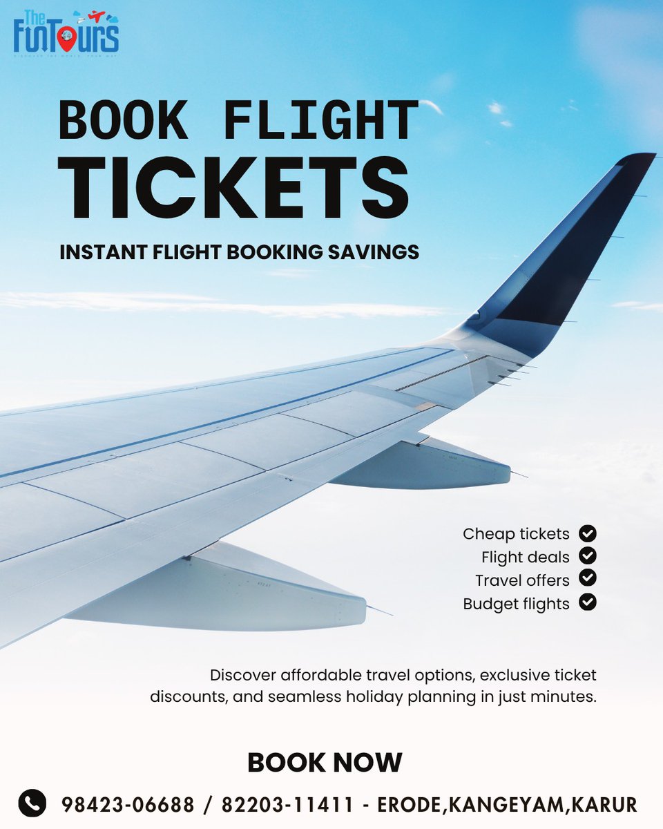 DDJH__'s tweet photo. Plan your next trip with The Fun Tours. Book domestic and international flights, get passport assistance, renewals, document guidance, appointments, and end-to-end support—from passport to boarding pass. https://t.co/0Z5VMCsp68