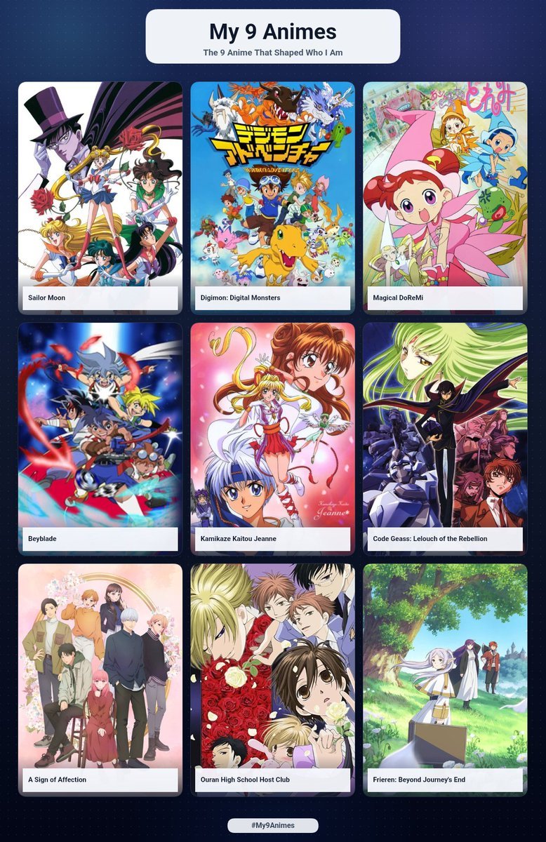 FiliciaLovelace's tweet photo. Guess... we are very much different. But that is fine.
I got imprinted by 90s and early 00s Animes. They were a huge inspiration and you can to this day see inspiration in a part of my own style.

Frieren and Sign of Affection are the last ones that really got to me. https://t.co/W5Cu6lwSxR