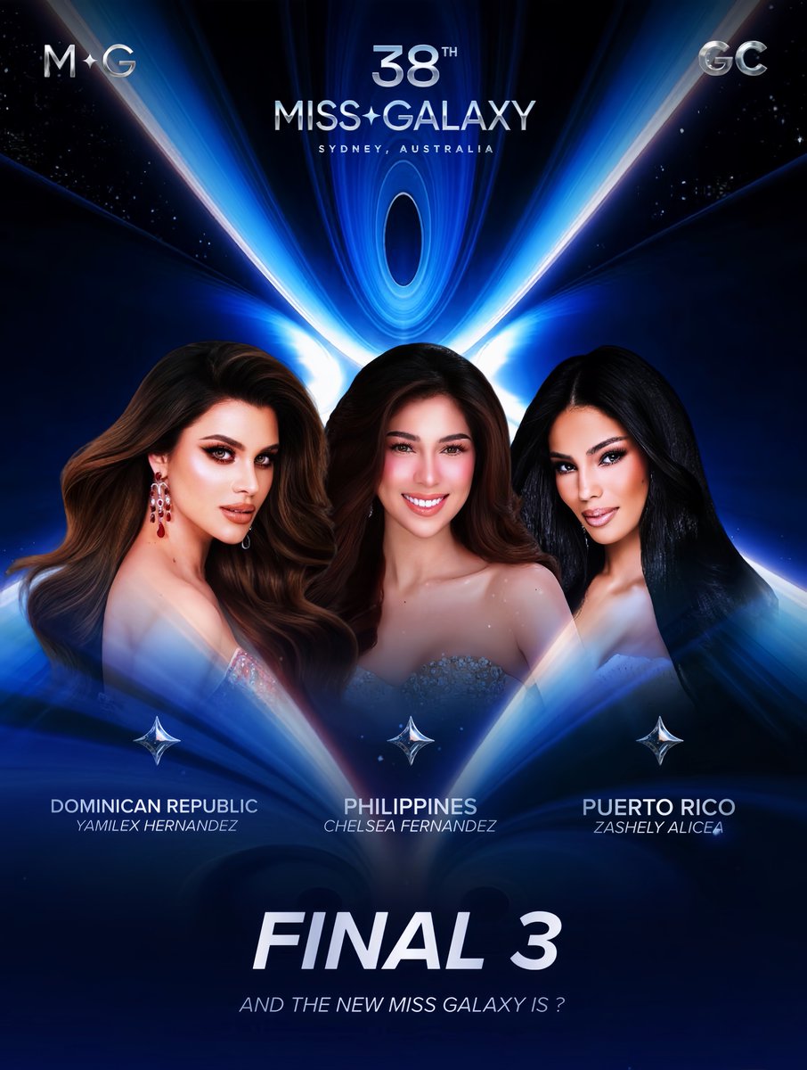 ant_tool's tweet photo. The final 3 are in: Dominican Republic’s Yamilex Hernandez, Philippines’ Chelsea Fernandez, and Puerto Rico’s Zashely Alicea. Who takes the crown? https://t.co/X0snz5ukQA