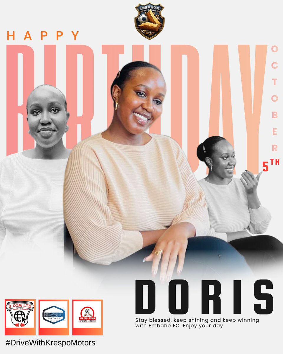 embahofc's tweet photo. This is a special Monday dedicated to our own, happy birthday Doris 🎂🎂 https://t.co/f7PcERbkR1