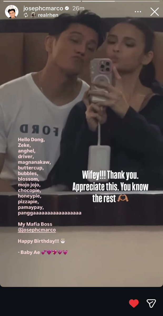 Jst_aria's tweet photo. WIFEY!!!!!!😭😭😭😭 

grabe naman magpauga ang mag asawa ne’to @josephcmarco @realrhen 

#Rhenseph https://t.co/DpMNEN6bsR