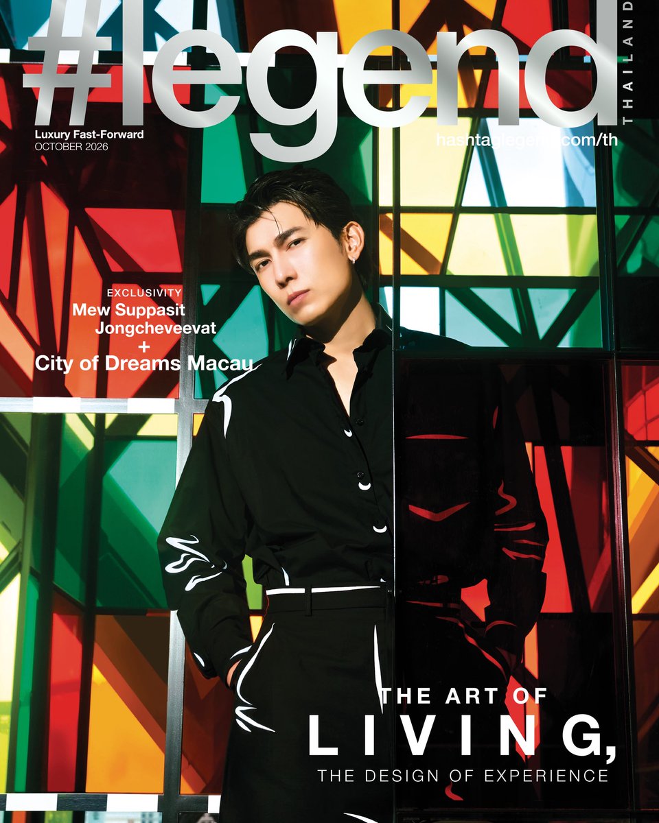th_hashtag's tweet photo. Sometimes, fashion is defined not only by what is worn, but by where the story is told.

Mew Suppasit for Hashtag Legend Thailand, photographed at City of Dreams Macau—where futuristic architecture, contemporary art, fine dining, legendary entertainment and modern luxury come together in every frame.

#legend_th #mewSuppasit #cityofdreamsmacau #dreambeyond #morpheusmacau #amovablemuseum

@City_of_Dreams @MSuppasit