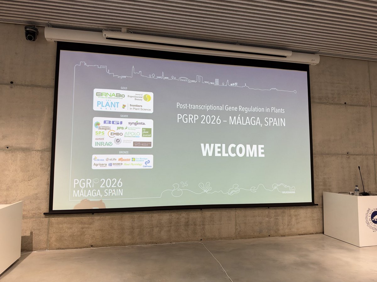 PGRP2026's tweet photo. This is about to start! Looking forward to 3 days of exciting science! Thanks to all speakers, attendees and sponsors! https://t.co/yhAh9NtaRS