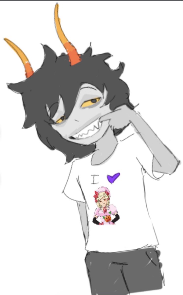 BloodyMikan's tweet photo. I don’t remember when I drew this
#homestuck #gamzeemakara https://t.co/Co36CKS49j