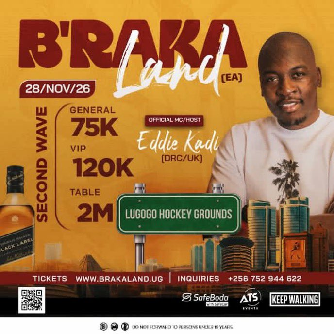 dgn_no's tweet photo. 🔥 B’RAKA LAND, MEET YOUR MCs! 🎤🚀
The official hosts for B’rakaland EA in Kampala are here:
🇳🇬🇬🇧 @adesope_olajide × 🇺🇬 @vianai ndi1 × 🇨🇩🇬🇧 @Eddiekadi

Three personalities. One stage. One crazy night! 💯🔥

🎟️ Get your tickets now: https://t.co/9sVMpfBDuH  https://t.co/r0dVtqyTuB