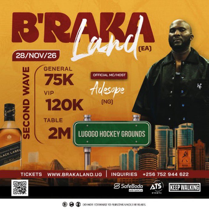 dgn_no's tweet photo. 🔥 B’RAKA LAND, MEET YOUR MCs! 🎤🚀
The official hosts for B’rakaland EA in Kampala are here:
🇳🇬🇬🇧 @adesope_olajide × 🇺🇬 @vianai ndi1 × 🇨🇩🇬🇧 @Eddiekadi

Three personalities. One stage. One crazy night! 💯🔥

🎟️ Get your tickets now: https://t.co/9sVMpfBDuH  https://t.co/r0dVtqyTuB