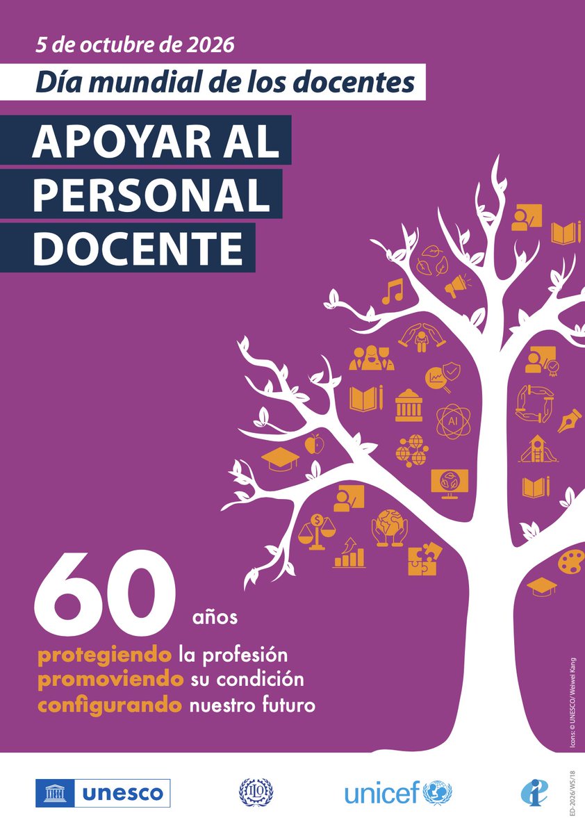 trilemaedu's tweet photo. 5 de octubre | Celebramos el Día Mundial de los Docentes @UNESCO_es https://t.co/dkpZNPSIqg