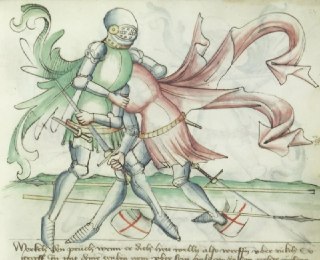 medieval_minia's tweet photo. 📜 Gladiatoria
📅 1430-1439 🌍 Germany

#medieval #MedievalArt #MedievalMiniatures #ManuscriptArt #rondel_dagger #plaque_belt #spear #dagger #jupon #longsword #bollock_dagger #barred_occularia

🔗 Manuscript Miniatures | Fonte originale https://t.co/WHW2ZUJQtk