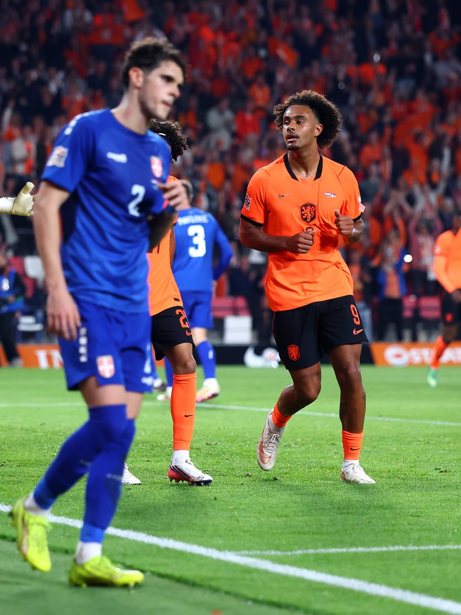 ManUtd's tweet photo. Josh scored the winner as the Netherlands beat Serbia last night! ⚽️🇳🇱 https://t.co/KtpuuYP8TG