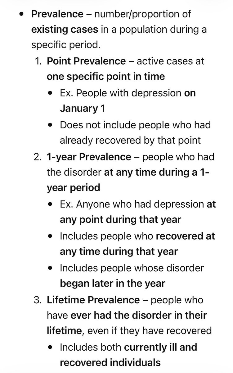 allwhimsy's tweet photo. Some terms na indicated sa book ni Hooley&amp;Butcher na wala kay Barlow regarding Prevalence and Incidence: https://t.co/ib6PiqCT3k