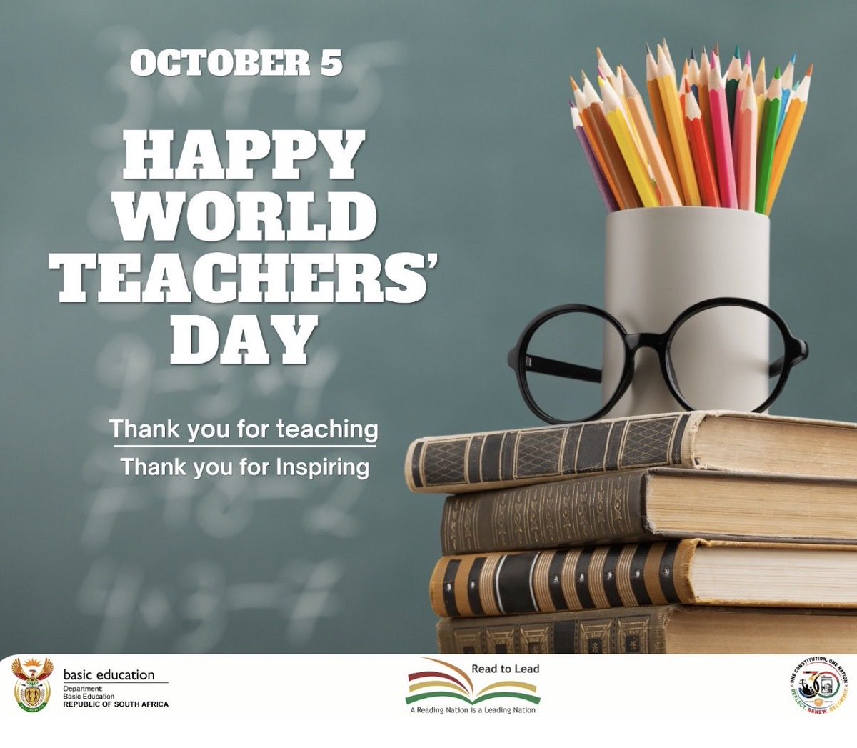Steve_Mabona's tweet photo. Dear Teachers you will always be part of me, #HappyWorldTeachersDay https://t.co/2U4NYbCkD3