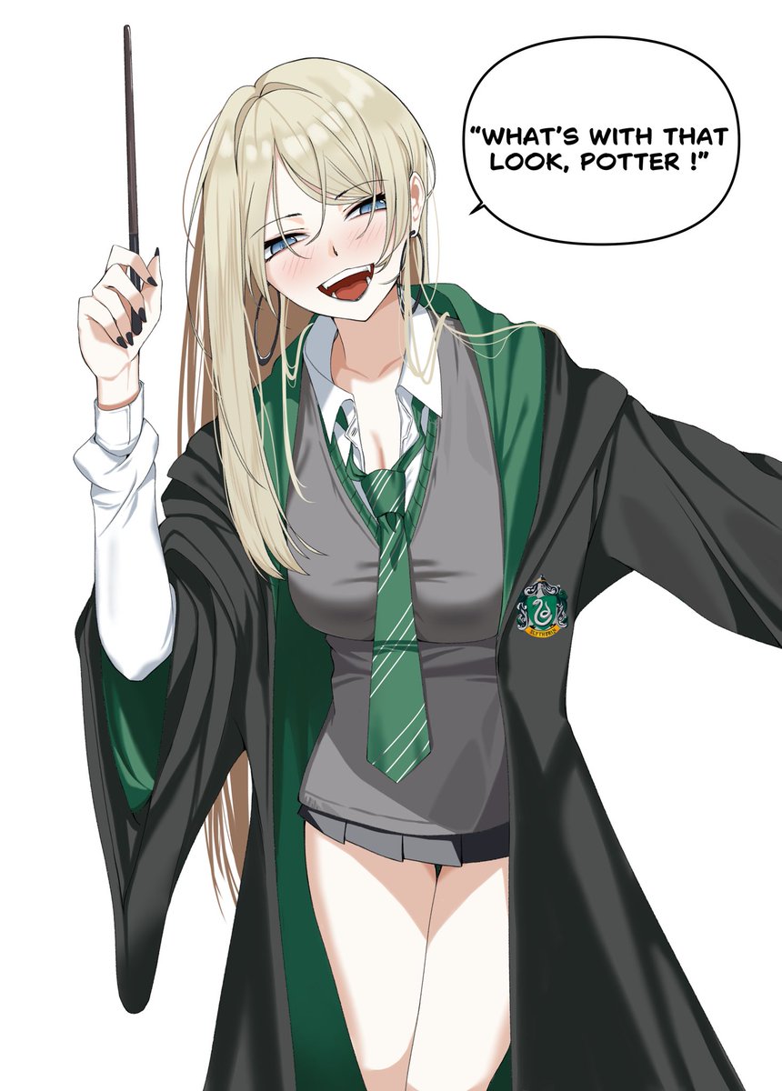 Mega_Negister's tweet photo. When Potter bumps into… 
#malfoid https://t.co/ijVhyfn4jW
