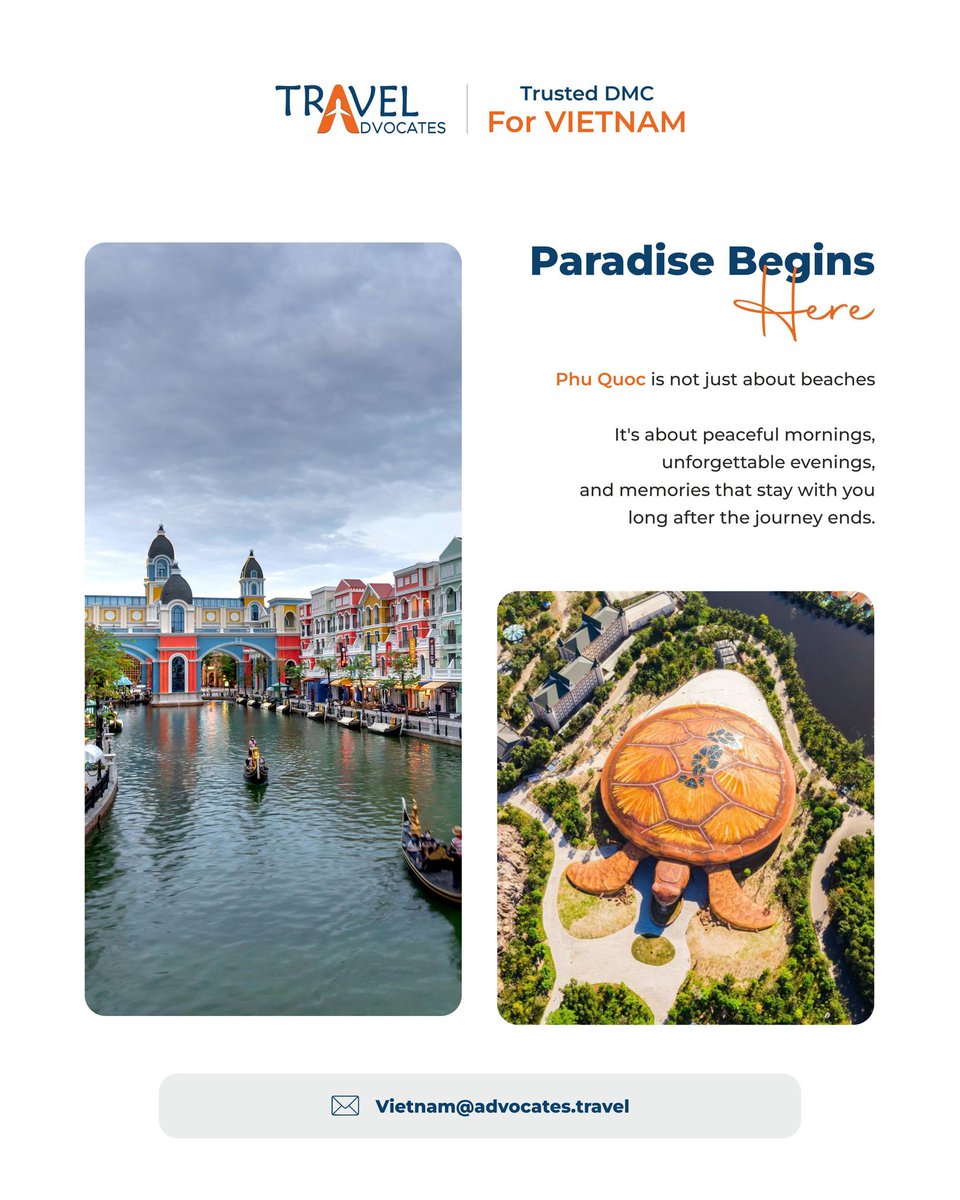 ARTUROMGJKL's tweet photo. Phu Quoc remains one of Vietnam’s top-selling destinations: premium resorts, family-friendly attractions, stunning beaches, sunset experiences, and seamless Vietnam itinerary combinations. Relaxation, entertainment, and unforgettable island escapes. https://t.co/wDHaUW6lOr