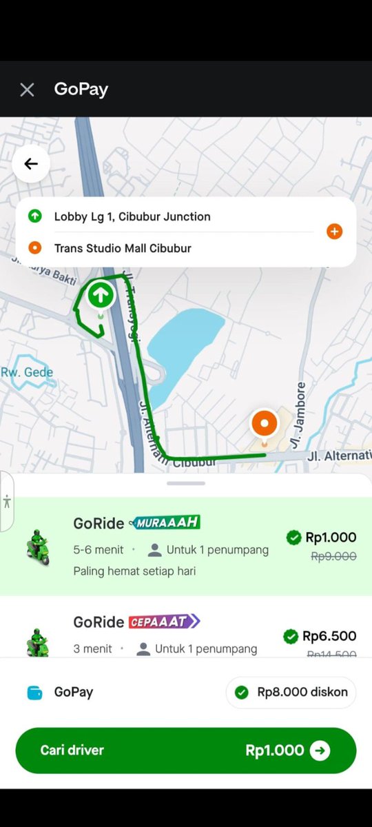 meissvr's tweet photo. Kalau ada promo Gojek Mulai 1000 DiGoPay, auto bikin penasaran 😆 Cek dulu infonya di GoPay dan lihat ketentuan yang berlaku. https://t.co/JyCL8ZQS1D