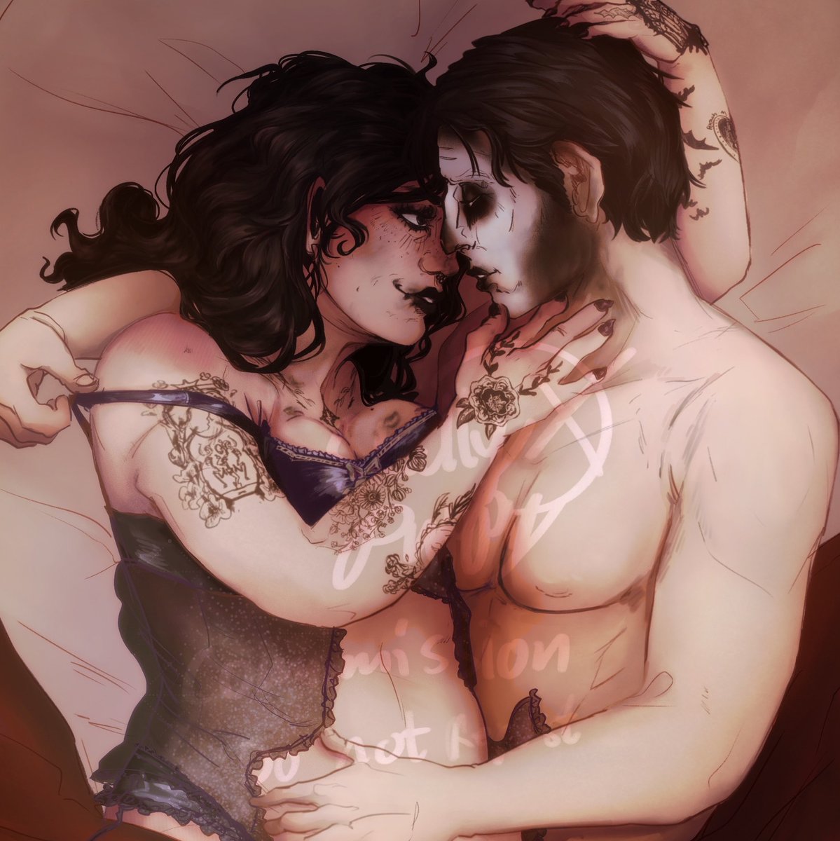 skullypuppy's tweet photo. #VGenComm for the lovely @SistermoonBC 🛌 https://t.co/QOcPXEfIc6