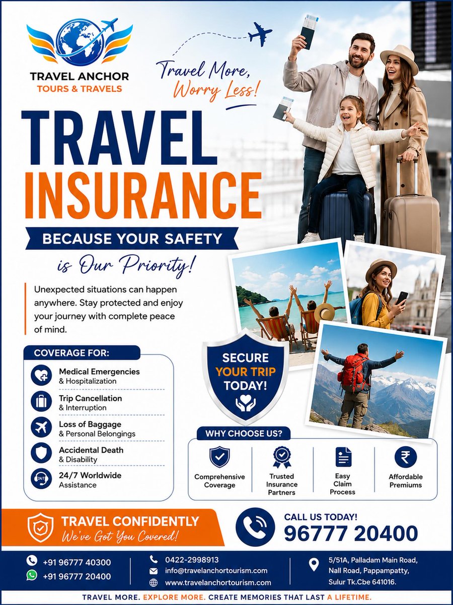 MilorozcoSp's tweet photo. Travel with confidence. Our Travel Insurance helps keep you protected wherever your adventure takes you. Secure your trip today: 96777 20400 https://t.co/eiNR3k7cyi