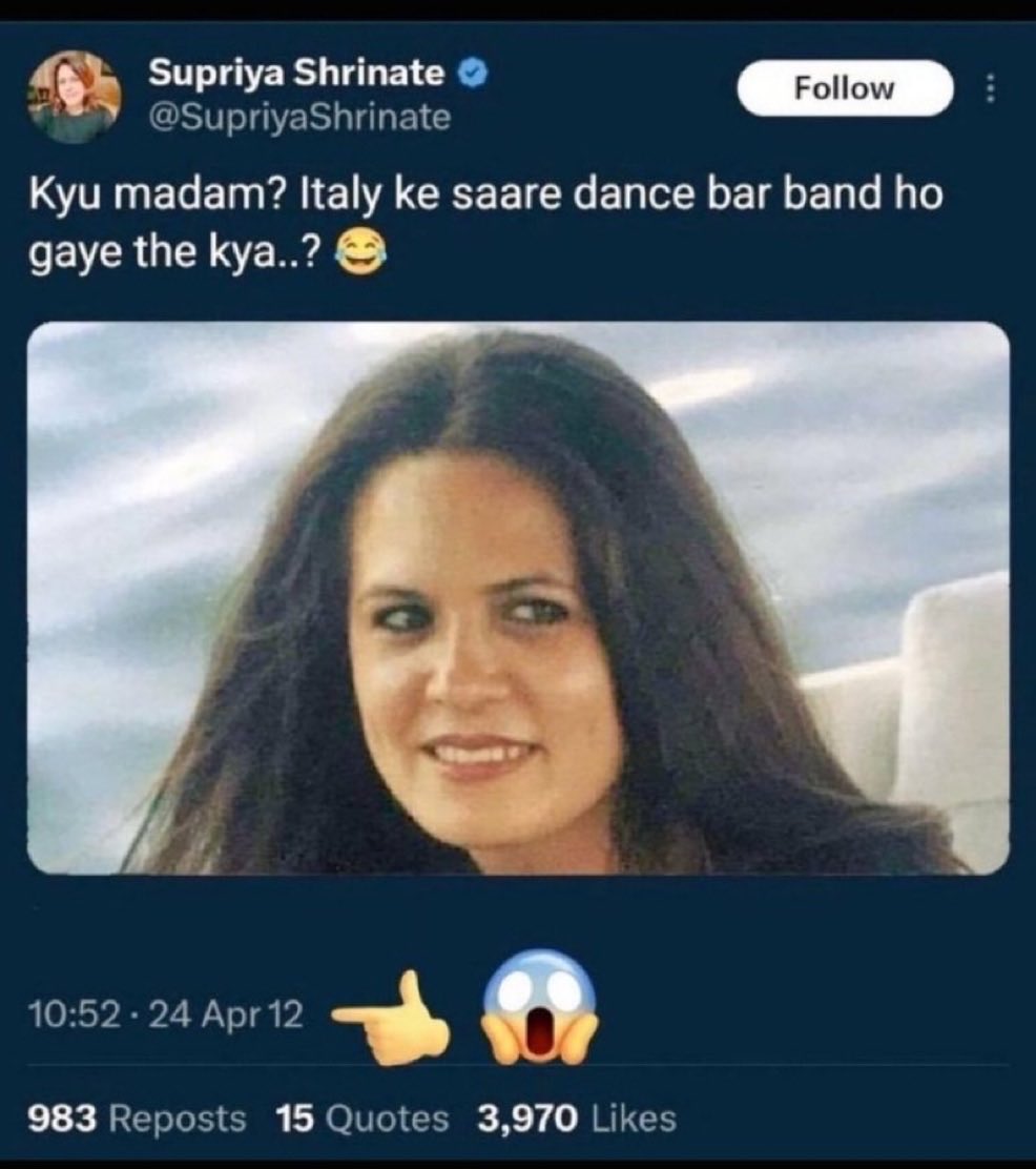 JaipurDialogues's tweet photo. You evil, sick woman! https://t.co/55QwBEM8sS