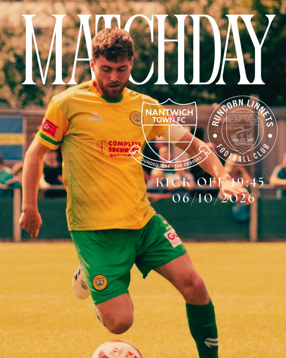 RuncornLinnets's tweet photo. ⚽️🏟️ | SWANSWAY AWAITS!
Another Tuesday and another away game for Linnets, this time its a visit to @TheDabbers ahead of the yellow and green army.
Get yourself down to Nantwich and lets show these boys we are right behind them!
#BACKTHECORN 🌽 https://t.co/q13RUghMiQ