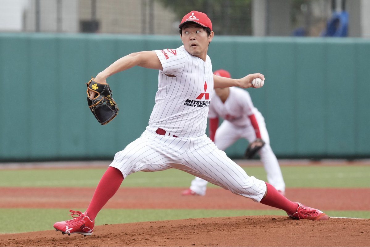 mhibaseball's tweet photo. 【明日代表決定戦】

抽選の結果、明日の対戦相手は日立製作所に決定しました。

10月6日（火）13:00〜
vs 日立製作所

勝てば日本選手権出場

すべてを懸けた一戦。
チーム全員で、必ず勝ちます。

最後の最後まで、熱いご声援をよろしくお願いします🔥

#三菱重工East
#社会人野球
#日本選手権 https://t.co/GUUGMVha6x