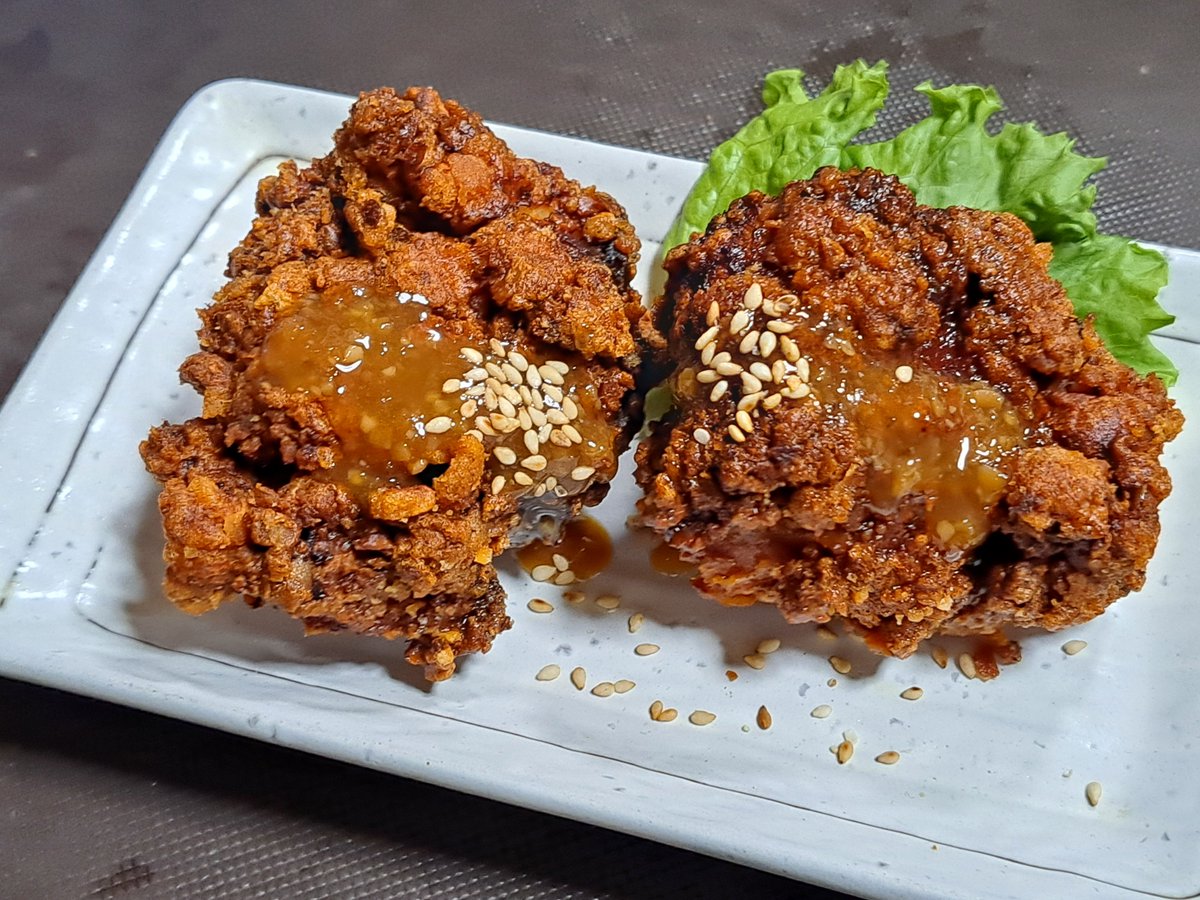 sake_hatabou's tweet photo. #はた坊 の #ザンギ は1個が大きめ✊🏻
食べ応えあり🐔気温差で体調崩しやすいので
栄養とって元気に過ごしましょうね😗
今週もどうぞよろしくお願いいたします🙇‍♀️
17時OPEN🏮
#北海道 #札幌市 #豊平区 #平岸 #飲み屋
#呑み処 #焼き鳥 #おでん #喫煙可 #お酒
#UberEATS #ロケットナウ #ビール #グルメ https://t.co/NzCtjgTu6x