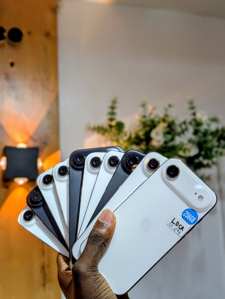 ITgadgetsng's tweet photo. Very Clean iPhone Air 256Gb Locked Available ✨
Black-₦850,000
Gold- ₦865,000 https://t.co/Fu53aE0zGG