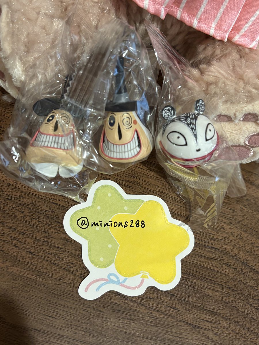 minions288's tweet photo. 【交換】ナイトメア・ビフォア・クリスマス ファッションリング ガチャガチャ

譲▶︎町長×2     ヴァンパイア･テディ

求▶︎ゼロ・ゼロ(レア)

郵送でのお取引希望です。
お気軽にお声掛けください🙇‍♀️ https://t.co/1AY25cLc0r