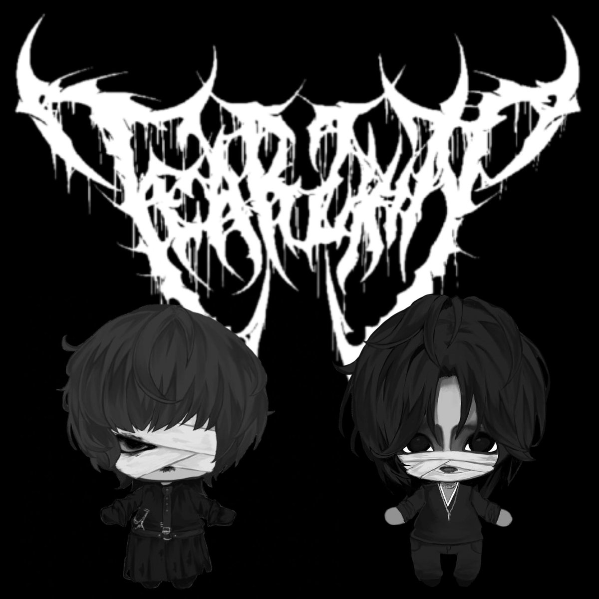BandTearskin's tweet photo. NEW FAN ART🔥

Thank u @lovewasyona for this beautiful fan art ⚔️🫶🏻

#vkei #band #fanart #visualkei #goth #metal https://t.co/C1eeNE8DrW