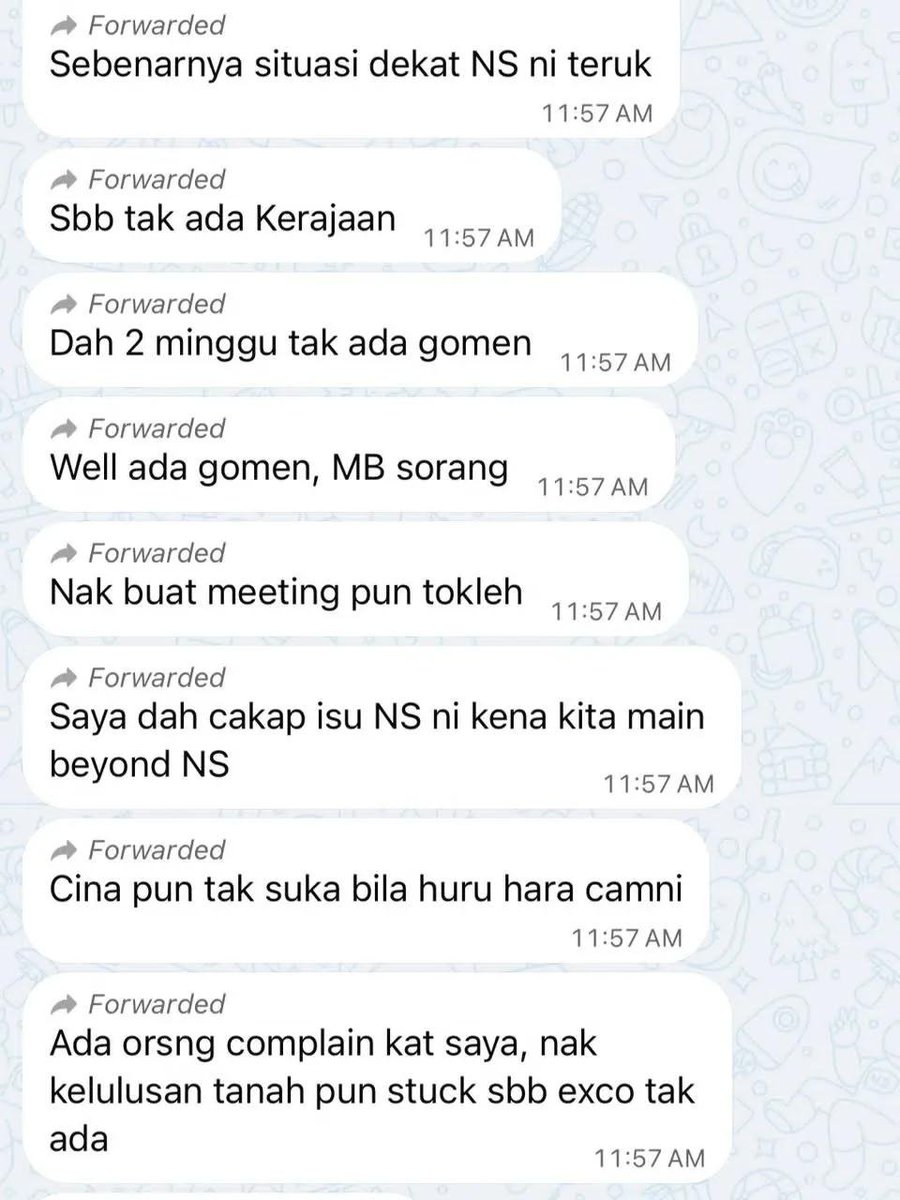 apanakdikato's tweet photo. Kalau Dun tk bersidang, by Januari 2027 penjawat awam dah tkde gaji dan bonus sebab kerajaan dh lumpuh sebelah kaki😌 https://t.co/CozPLiPWh5