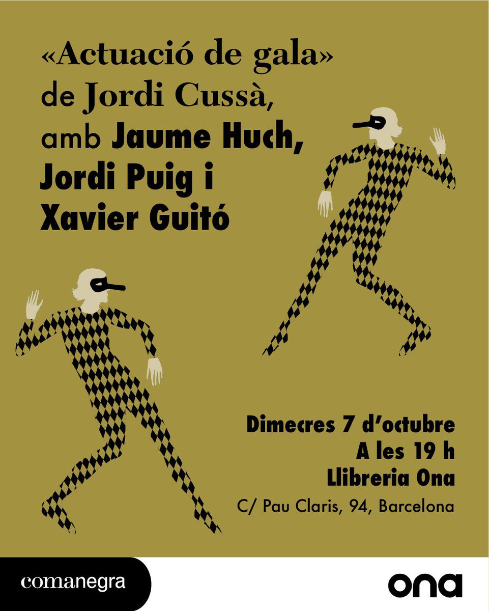 Comanegra's tweet photo. Ens agradaria que aquest dimecres @OnaLlibres estigués a vessar per celebrar l'obra del gran trobador salvatge de les lletres catalanes. 🙏♥️ https://t.co/yHSlBunQP5
