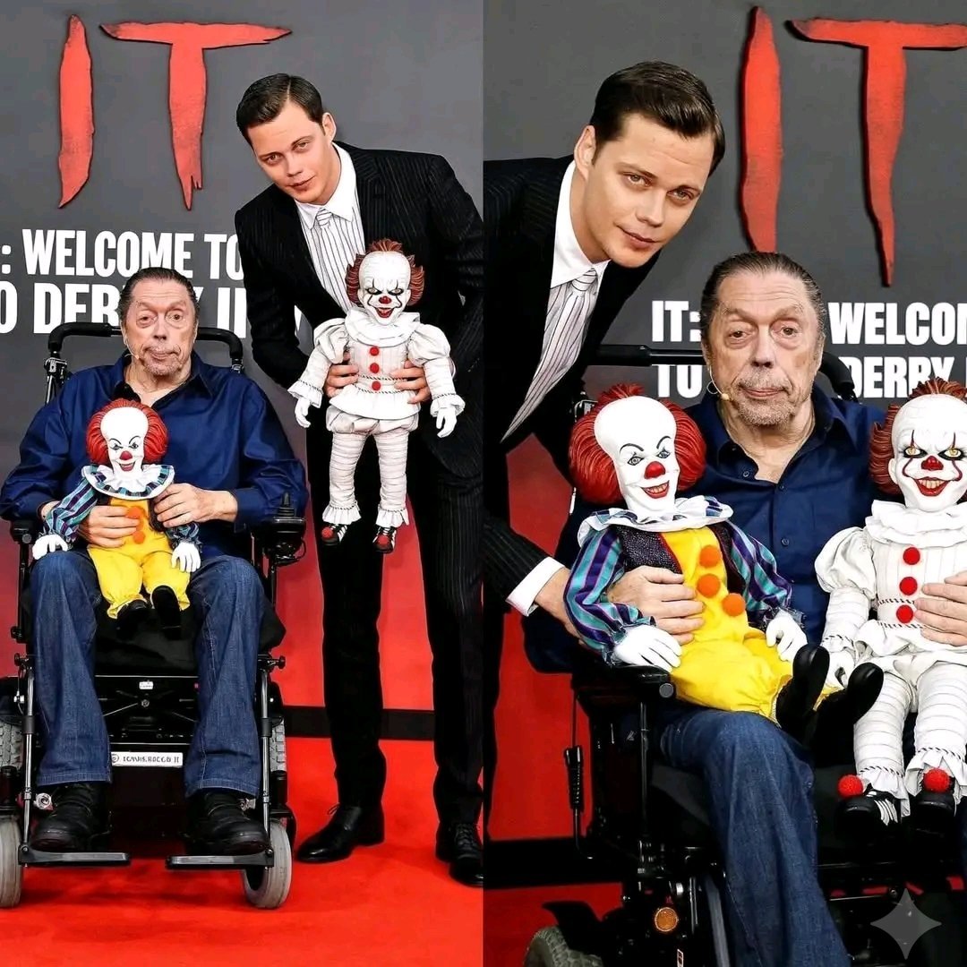 SceneinCinema's tweet photo. The Past and the future of Pennywise in the same frame. https://t.co/zNTOaH9YnM