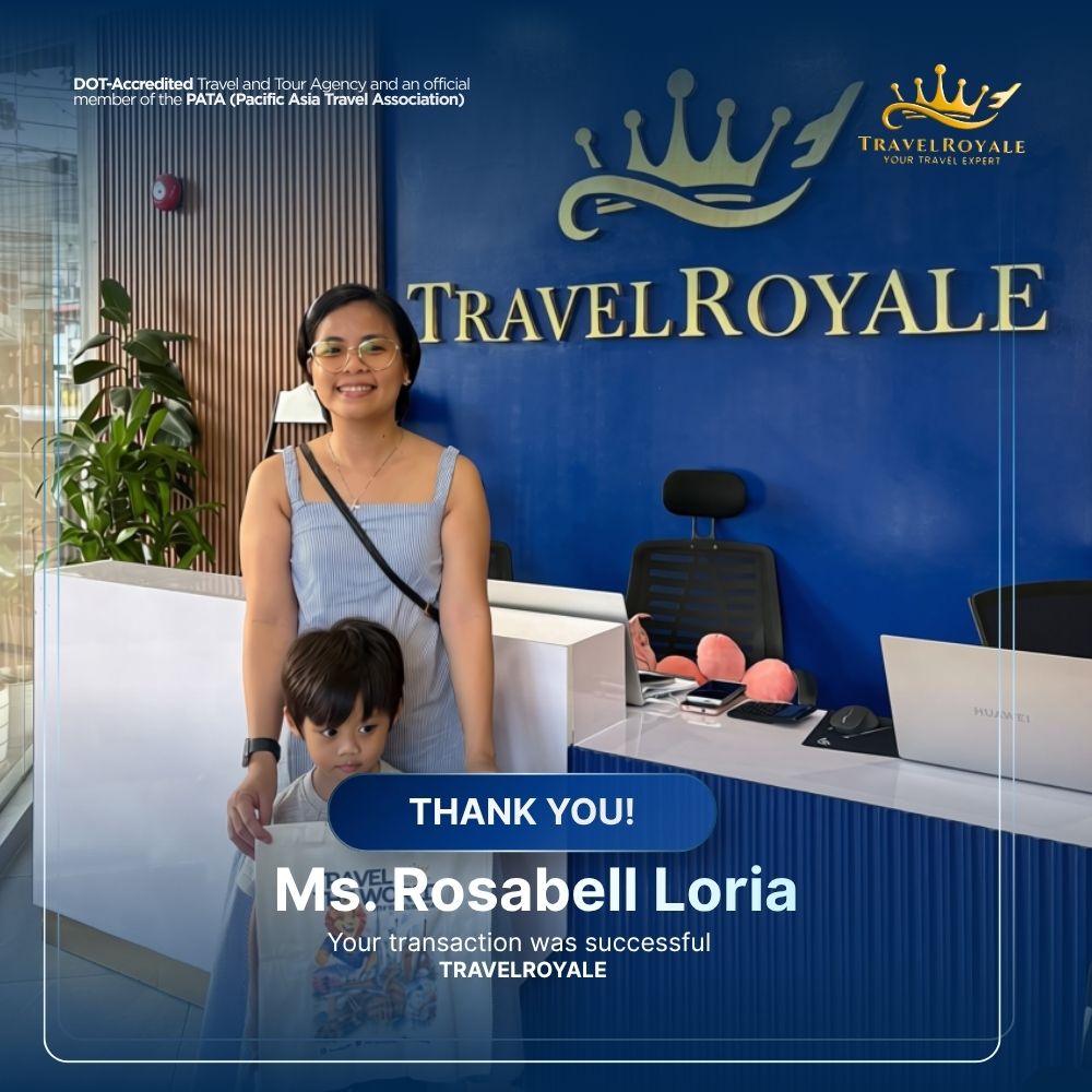 Celiano69's tweet photo. Shanghai journey set to begin! Thank you, Ms. Rosabell Loria, for trusting TravelRoyale with your Shanghai Mini Kyoto adventure. Wishing you beautiful sights, new experiences, and unforgettable moments. https://t.co/zq4t2rleX2
