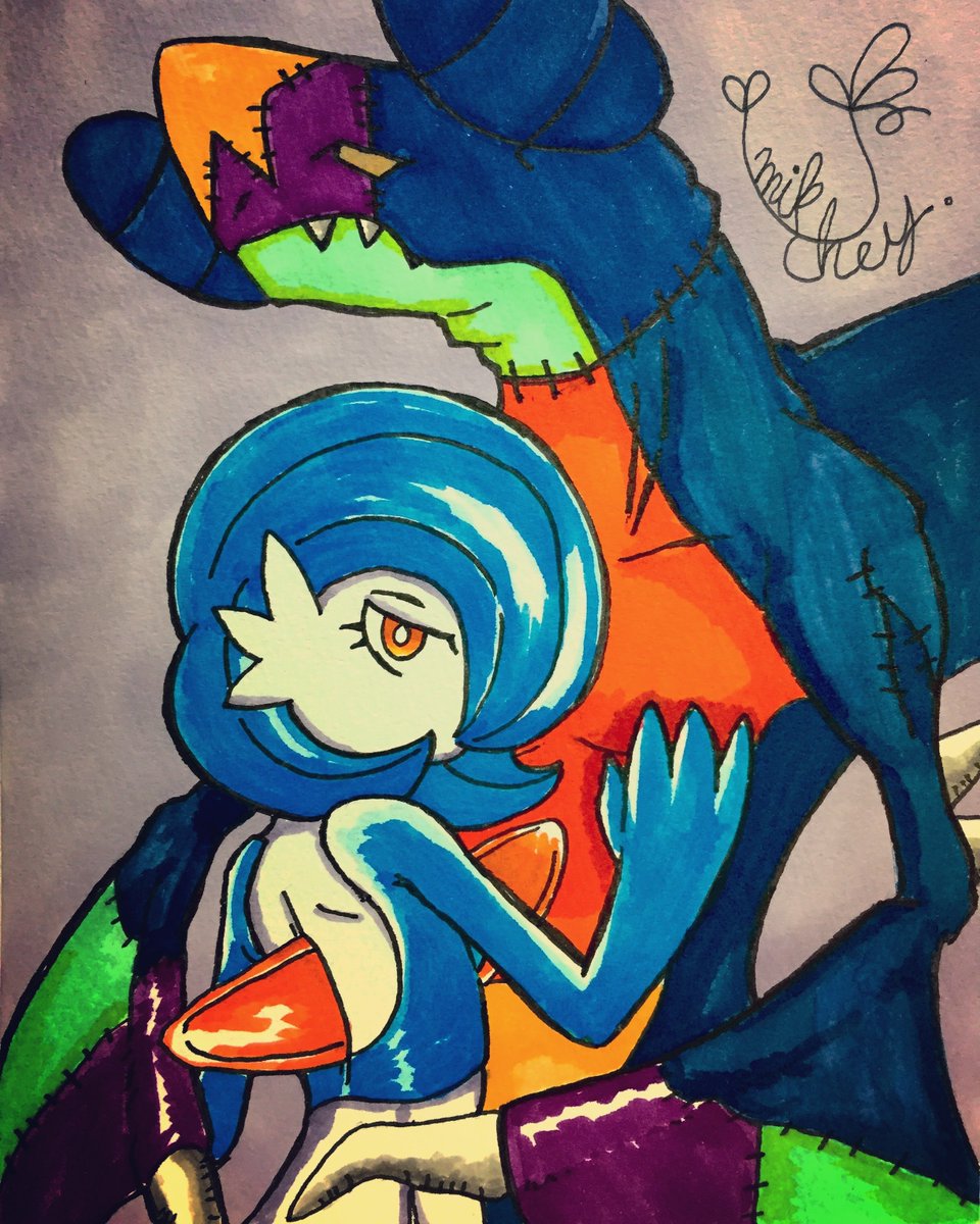 Yumikchey's tweet photo. Rotten 👻🎃💀

#Gardevoir #サーナイト https://t.co/eQPu4X4eDA