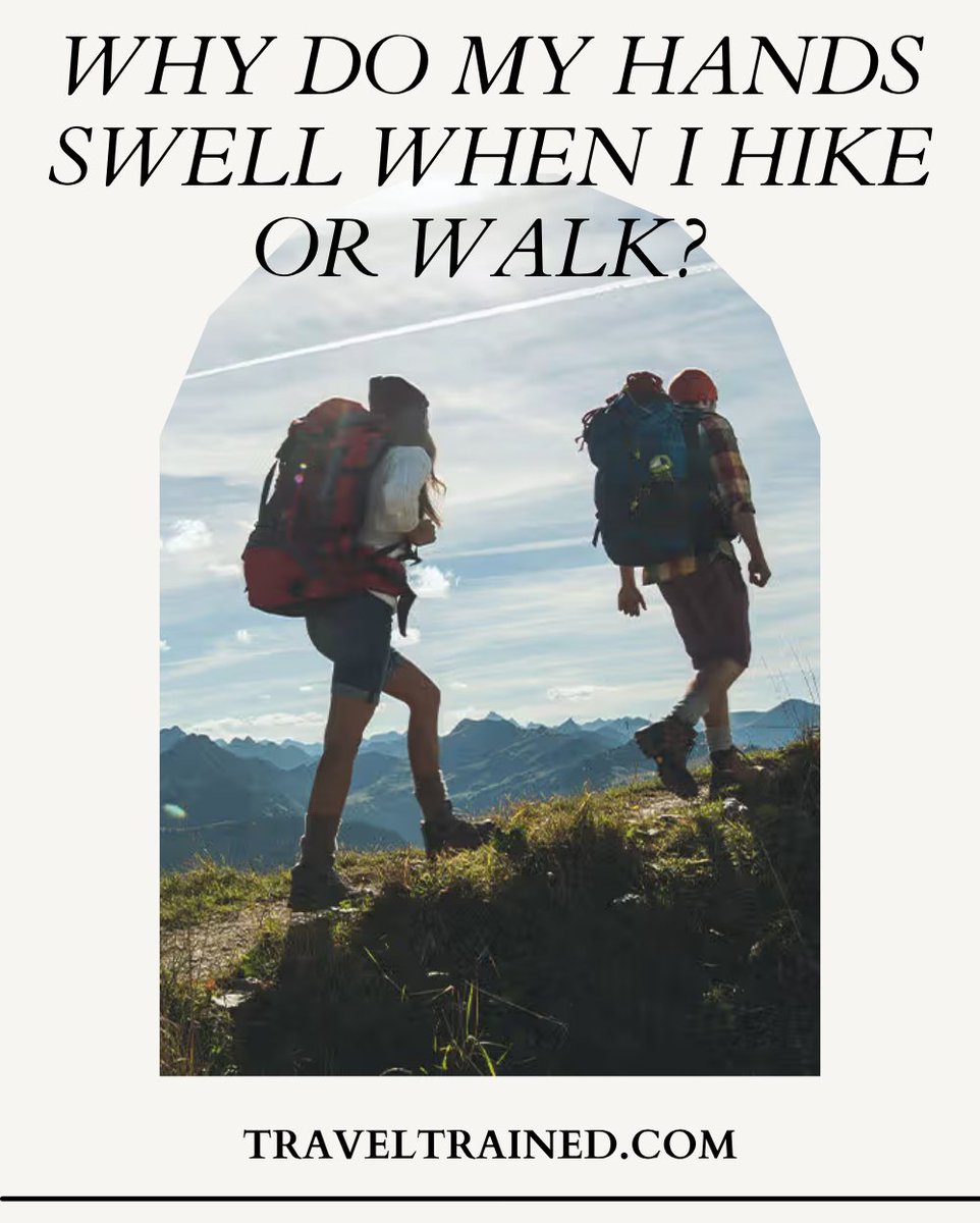 LuilliRobles's tweet photo. Hands swelling on walks? You’re not alone. Stay comfortable, keep moving, and enjoy every step. https://t.co/MmDRHLAdet