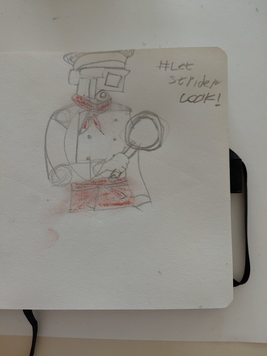 ThierryDEHEIMER's tweet photo. Coming back to drawing, slowly, but yeah.
Hope there will artists in comments to give me some advices or IDK.

It is poor, but I like it.

#LetStriderCOOK https://t.co/EL8DWJ7EX6