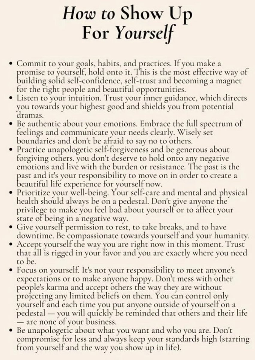 Healing_Pages_'s tweet photo. How to Show Up For Yourself https://t.co/3o5peehqrD