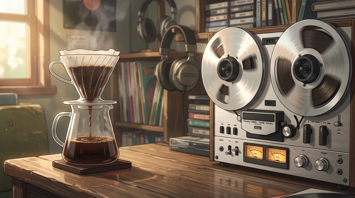 jayrrmusicprod's tweet photo. 185°F water. Exact gram weight. Precise pour-over ritual... until midnight hits. ☕😱 'Morning Coffee, Midnight Panic' drops Oct 23 on Vol. 1! https://t.co/MUL9D9E13g