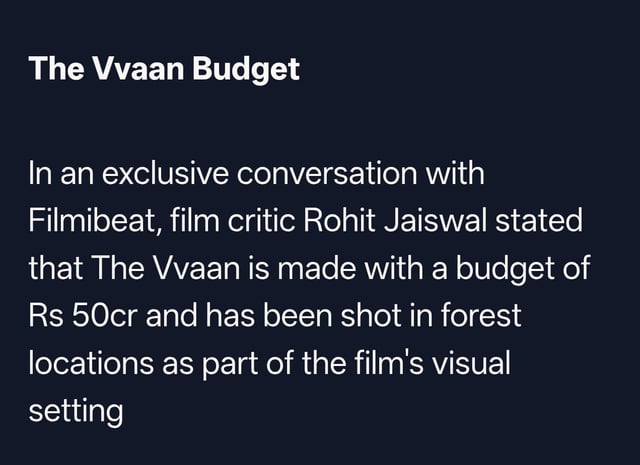 Shut_up_2004's tweet photo. 80 cr budget walo par mut diya😭

#TheVvaan https://t.co/qyRypAEr1t
