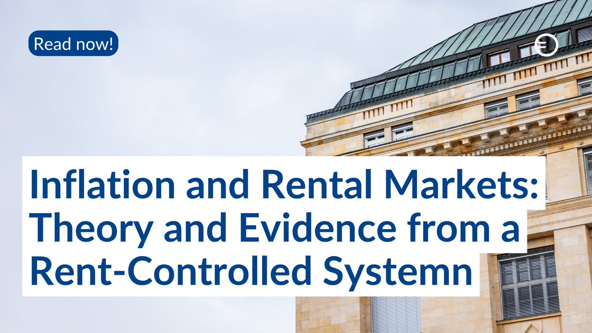 oenb's tweet photo. 🏚️🔑How do rental markets shape inflation?

Using Austrian data (2005–2024), our latest research shows how contract duration, tenant turnover and rent indexation create persistent inflation dynamics. 

🔗 https://t.co/thwVqdB2mi

#Inflation #Housing https://t.co/0GJBMqPk43