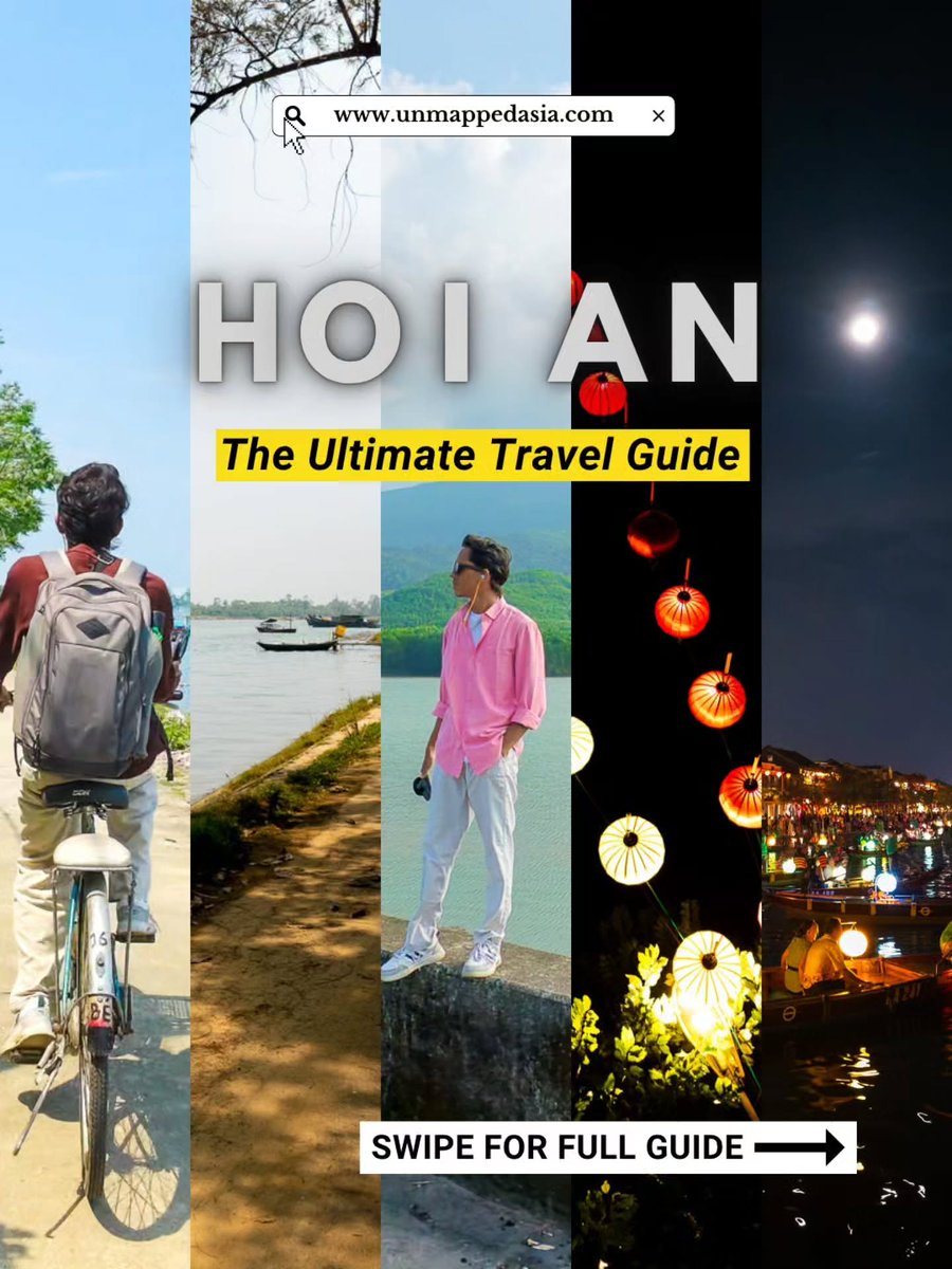 three_greg's tweet photo. Planning a Hoi An trip? Beyond lanterns and the Ancient Town, discover rice fields, beaches, islands, local food and hidden spots. My guide covers where to stay, eat, explore, costs and how long to visit. https://t.co/hpi6nSUSPK