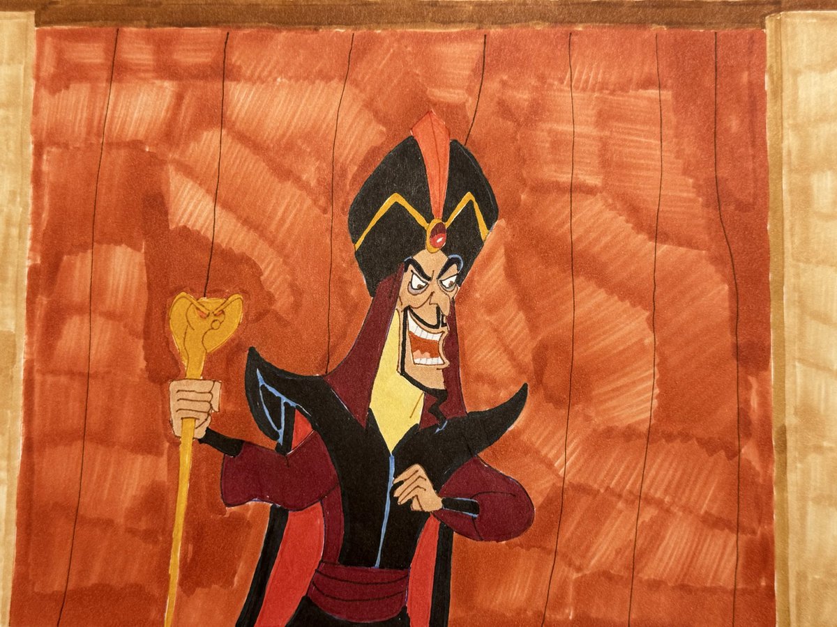 pkart14's tweet photo. Jafar: I’m just getting warmed up! #illustration #disney #disneydrawing #disneyaladdin #jafar #kingdomhearts @KINGDOMHEARTS @Disney @DisneyAnimation https://t.co/vmAvE40KqH