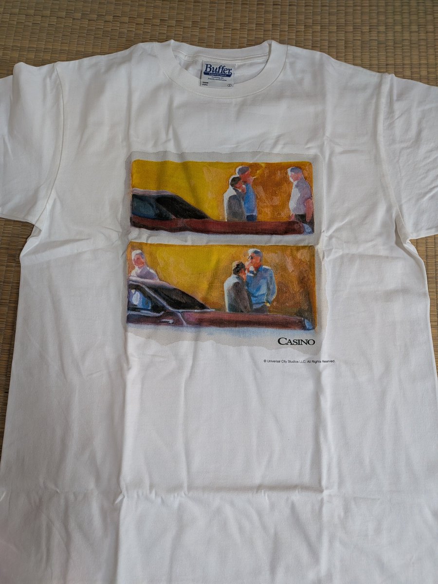 ryounchi0727's tweet photo. 初Buffer届いた👕サイズも2(M)でちょうどいいし6600円で低価格なのに生地も悪くない！Tシャツ買った後に気付いたんだけどいい感じのキャップと靴下も発売してたんだけどまた買って送料別にかかるの嫌だ諦めた毎週発売日初日でSOLDOUTなるね😅
#Buffer https://t.co/pPiWCyc189