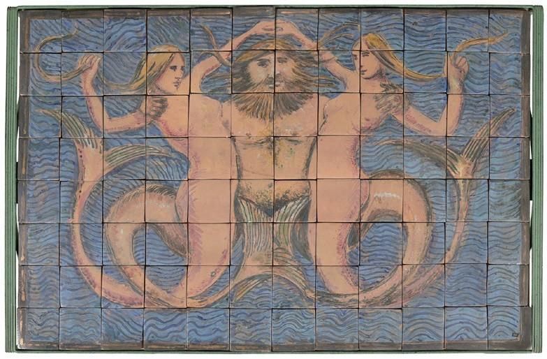 ATG_Editorial's tweet photo. ‘Mermaid’ table decorated by Quentin Bell features in our pick of five lots to watch at auction this week: 
https://t.co/yzPNm1iEDk https://t.co/UHEBWTomD2
