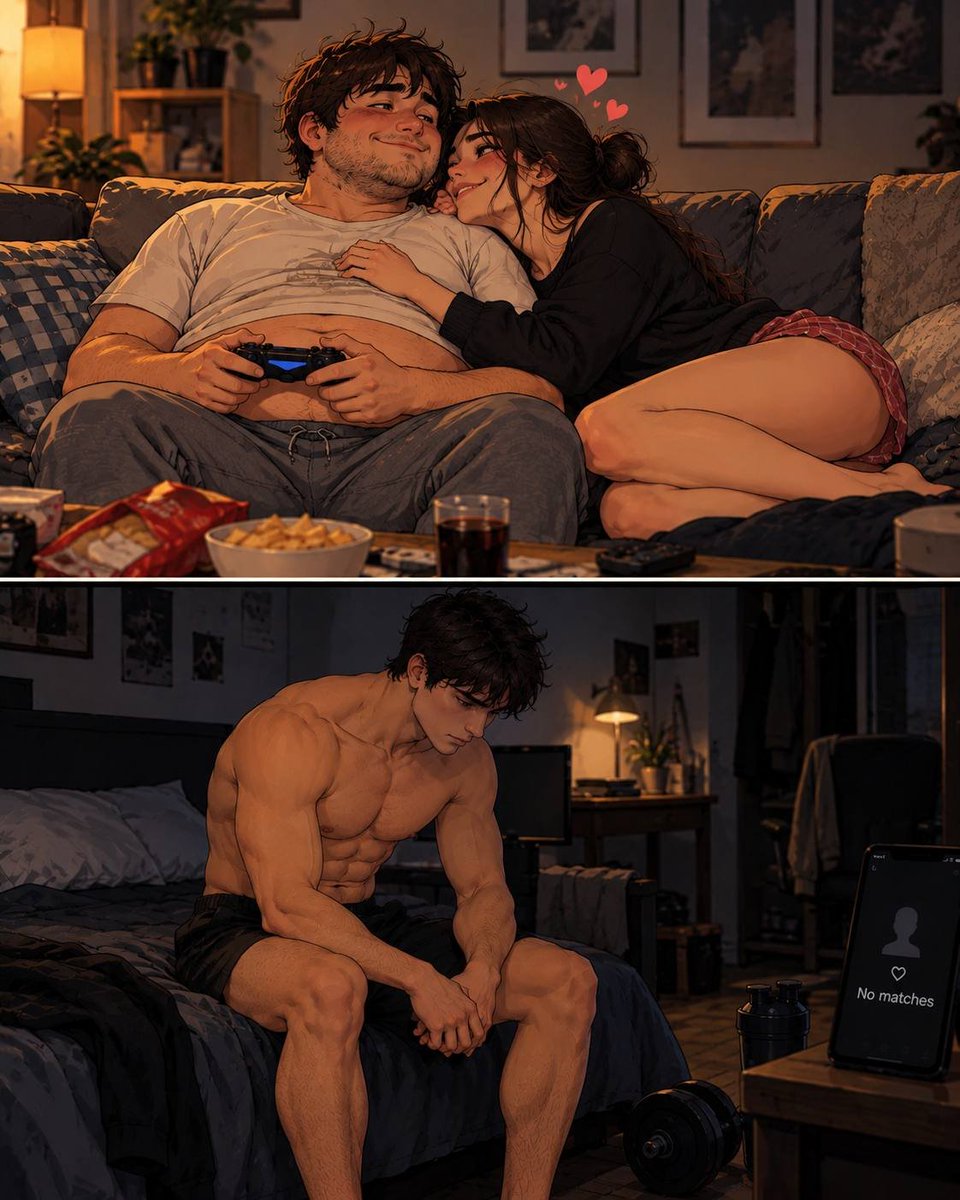 StrongManGuide's tweet photo. Why many women like dad bods:

1. They do not chase perfection. https://t.co/2EBj3Qa83U