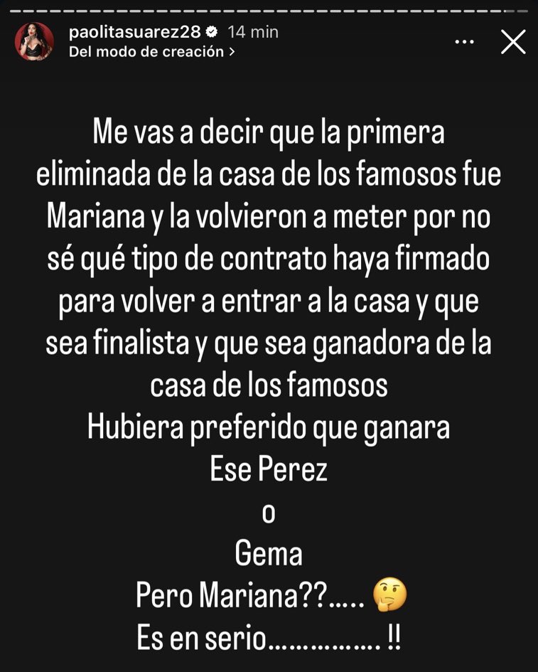inlovewithfiera's tweet photo. no fue paola la que dijo que si no ganaba Karina le gustaría que fuera Mariana????
porque estaba tirándole con todo a Heces y Flema, hasta fue a decirle a Karina que votara por ese

quien la entiende!!! #LaCasaDeLosFamososMx https://t.co/K1CDf1YypP