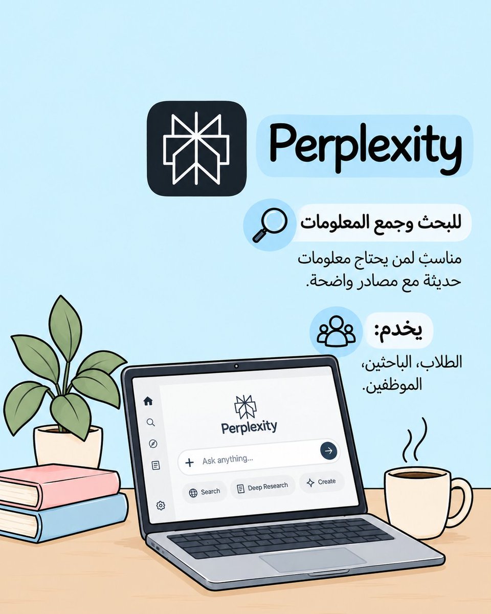 kalmon_sa's tweet photo. ثلاث أدوات، وثلاث طرق مختلفة لاختصار وقتك: بحث أذكى، فهم أسرع لملفاتك، وعروض تُنجز في وقت أقل.
القيمة الحقيقية ليست في امتلاك أداة AI، بل في معرفة متى تستخدمها وكيف توظّفها في عملك بفاعلية.

مع 12/12 من كلمن، تعلّم استخدام التقنيات والذكاء الاصطناعي بطريقة عملية تخدم مهاراتك وتطوّرك المهني.

🔗 لتسجيل: الرابط في البايو
📱 للاستفسار والخصم: 0537833395

#كلمن #1212 #برنامج_1212 #الذكاء_الاصطناعي #AI #ArtificialIntelligence #ادوات_الذكاء_الاصطناعي #Perplexity #Gemini #Gamma #تطوير_المهارات #تطوير_مهني #مهارات_المستقبل #مهارات_العمل #الإنتاجية #التحول_الرقمي #سوق_العمل #التطوير_المهني