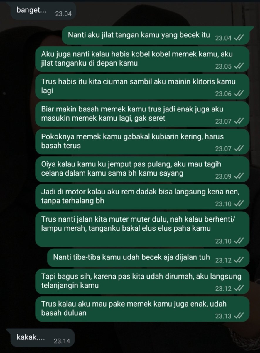 morscelz's tweet photo. Percakapan malam aku dan cewekku, aku suka deh kalau dia turn on trus ngirim video dia habis colmek :3 https://t.co/5EFnPaHK75
